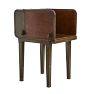 Vintage Industrial Folding Roll Top Toledo Steel Desk