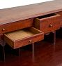 Vintage Classical Revival Federalist Desk with Leaf
