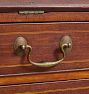 Vintage Classical Revival Federalist Desk with Leaf