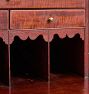 Vintage Classical Revival Federalist Desk with Leaf