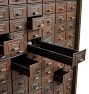 Vintage Industrial 133 Drawer Cabinet
