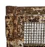 Vintage Industrial Wire Mesh Locking Cabinet