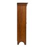 Vintage Traditional Punched Tin Four-Door and Two-Drawer Pie Safe Cabinet