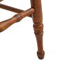 Vintage Traditional Caned Seat and Turned Leg Dining Chair Set