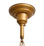 Vintage Art Deco 5-Light Slipper Shade Chandelier