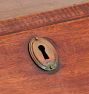 Vintage Classical Revival Federalist Desk with Leaf