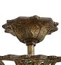 Flush Mount 2 Light Classical Revival Polychrome