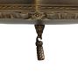 Vintage Classical Revival 2-Light Loop-to-Loop Flush Mount with Frosted Amber Shades