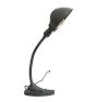 Vintage Industrial Gooseneck Black Table Lamp