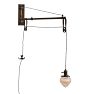 Lamp Industrial Wall Bracket Dental Swing Arm With Pulleys