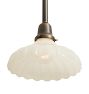 Vintage Traditional Pendant with Frosted Shade