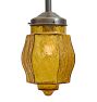 Rose City Pendant with Vintage Glass Shade
