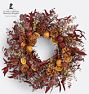 Marigold Mandala Wreath, 20" x 20"