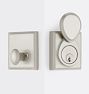Madeline Deadbolt, 2.38 Backset - Brushed Nickel