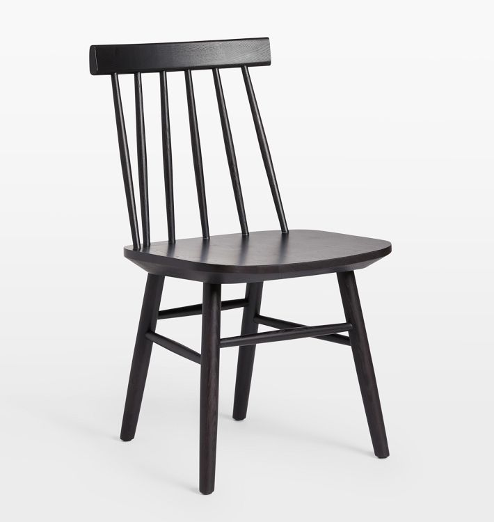 OPEN BOX: Faro Side Chair, Ash with Black Finish
