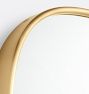 Capsule Metal Framed Mirror