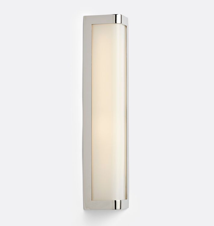 OPEN BOX: Donnelly LED Sconce, Polished Nickel