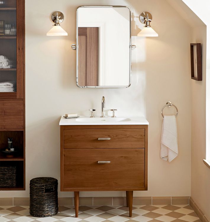 Marquam 32" Teak Single Vanity | Modern Bathroom Style