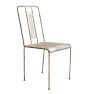 Vintage Pair of Midcentury Modern Outdoor Steel Chairs