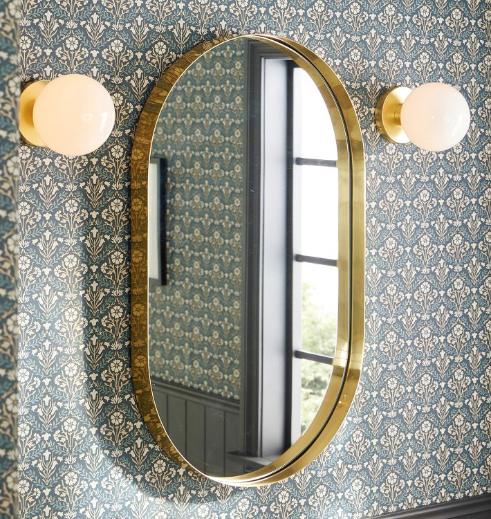 Deep Frame Pill Mirror
