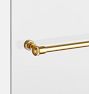 Rigdon Horizontal Shower Door Pull With Knob