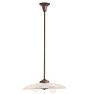 Large Holophane Pendant with Double Socket Cluster