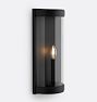 OPEN BOX: Shea Sconce, Oil-Rubbed Bronze - Clear Glass Shade - 17" Height