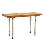Vintage Industrial Butcher Block Table