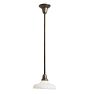 Rose City Pendant with Vintage Opaque Shade