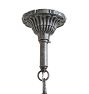 Vintage Classical Revival 3-Light Bare-Bulbs Flush Mount