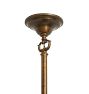 Vintage Classical Revival 6-Light Bare-Bulb Chandelier