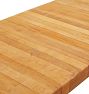 Vintage Industrial Butcher Block Table