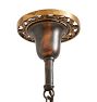 Vintage Romance Revival 5-Lights Bare-Bulb Chandelier
