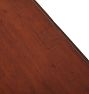 Vintage Traditional Drop-Wing Nightstand Side Table with 2 Drawers