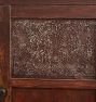 Vintage Traditional Pewter Sideboard with Spool Display