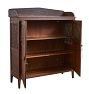 Vintage Traditional Pewter Sideboard with Spool Display