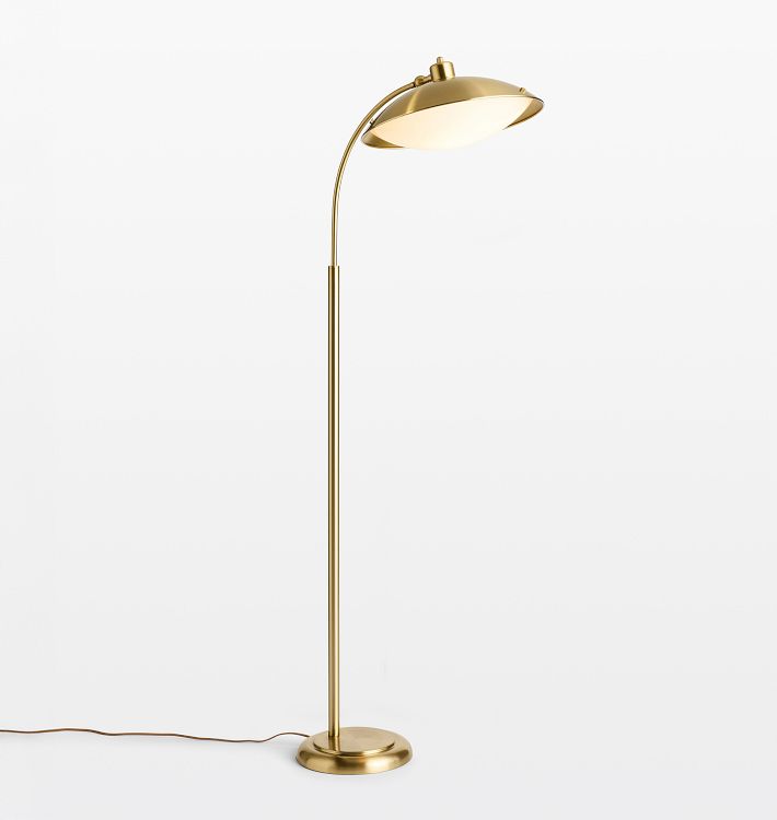 Open Box: Orson Floor Lamp - Antique Brass