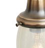 Antique Victorian Swirl Drop Pendant