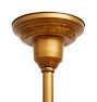 Vintage 5-Light Art Deco Slipper Shade Chandelier
