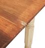 Vintage Turned-Leg Kitchen Table