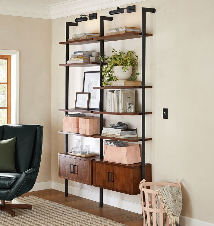 Holgate 96&quot; Double Modular Shelf Set With Case
