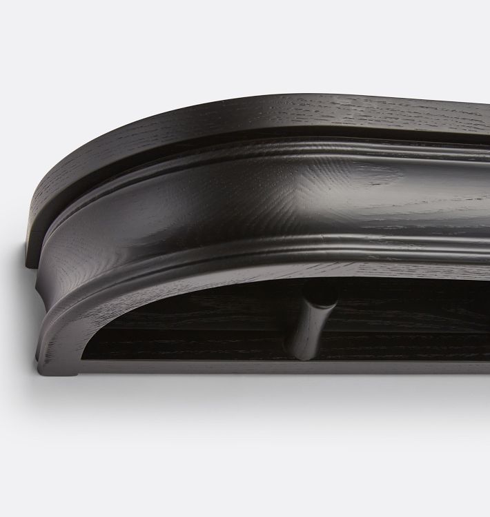 Lynette Shelf Hook Rack - Traditional Design