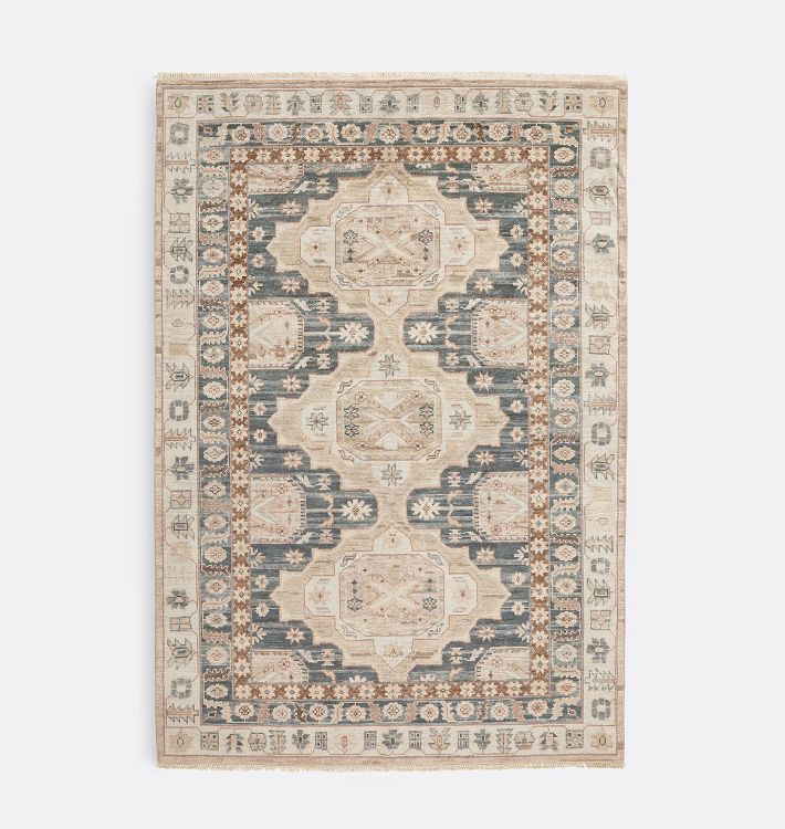 OPEN BOX: Royce Hand-Knotted Rug, 6' x 9' - Mist
