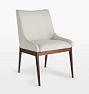 OPEN BOX: Coburn Side Chair, Walnut - Brook Light Beige