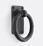 Garage Cast Bronze Large Ring on Plate, Bronze