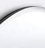 Frameless Arched Mirror