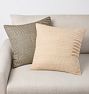 Patchwork Handspun Raw Silk Pillow Cover