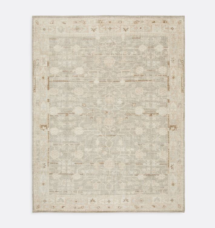 OPEN BOX Rowan Hand-Knotted Rug - 8' X 10' - Grey