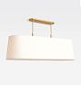 Open Box: Stark Linear Chandelier Only, No Downrod- Aged Brass