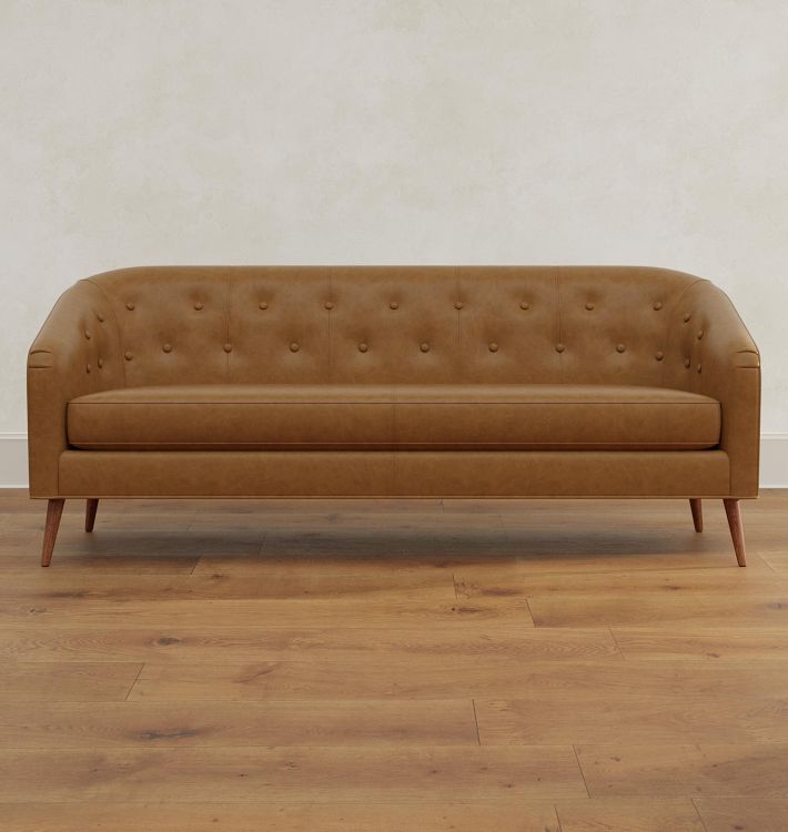 Jules Leather Settee